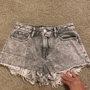 Pacsun denim festival shorts